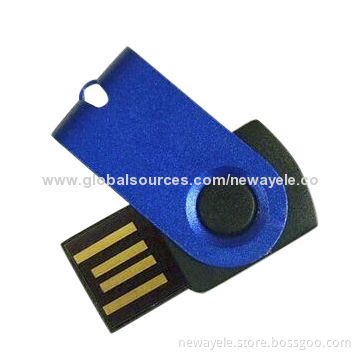 Colorful Metal Swivel USB Flash Drive